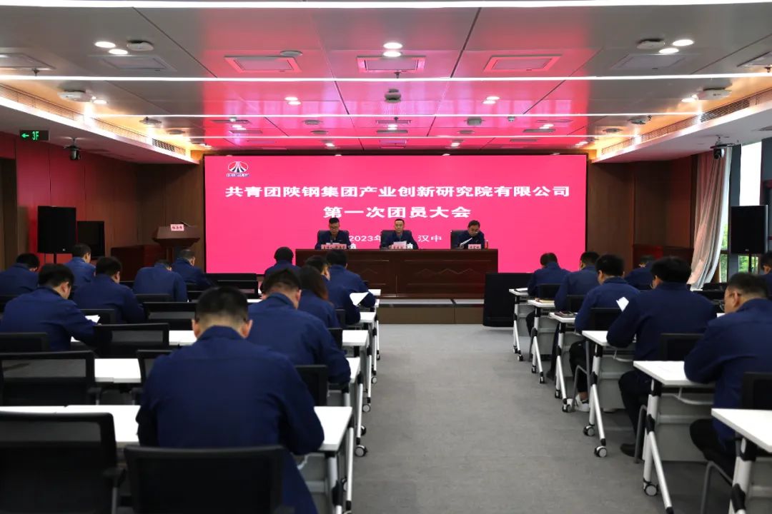 凝心聚力 繼往開來——共青團陜鋼集團產業創新研究院第一次團員大會勝利召開