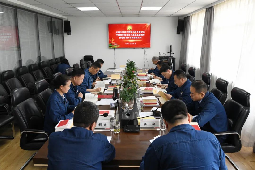 深學細悟強黨性 篤行實干建新功 ——龍鋼公司黨委高標準推進主題教育
