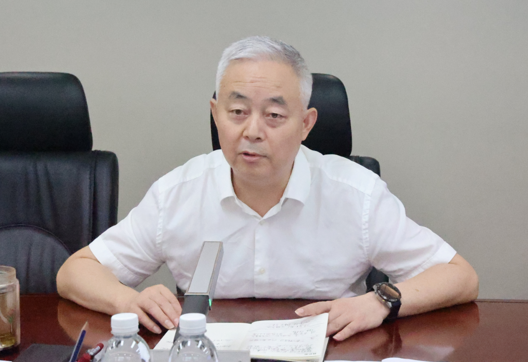 中國礦產資源集團黨組書記、董事長姚林一行來陜鋼集團調研考察