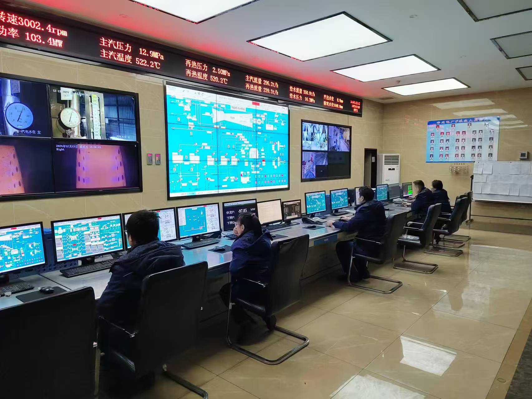 龍鋼公司華富龍門發電量再創新高