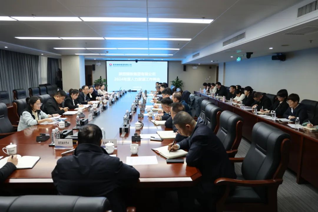 凝聚人力資源力量 助推企業(yè)高質(zhì)量發(fā)展—陜鋼集團(tuán)召開2024年度人力資源工作例會(huì)